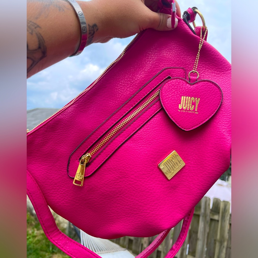juicy couture adjustable strap purse
